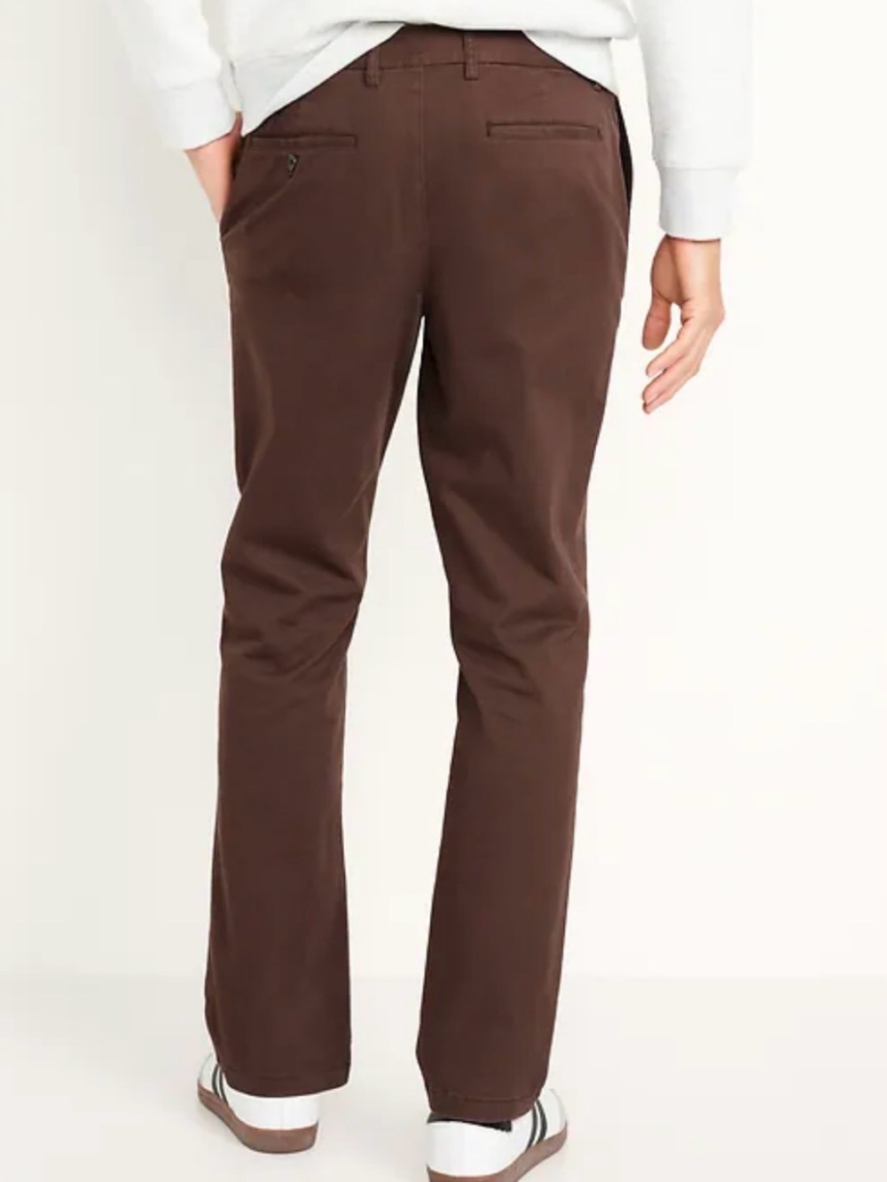 Old Navy Brown Men's Chinos 34x30 - Straight Fit